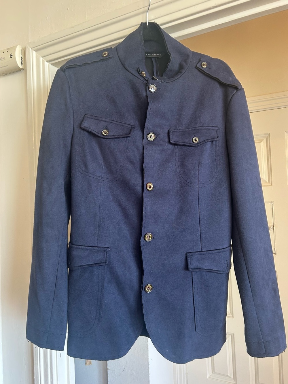 Ron Tomson Navy Blazer Jacket